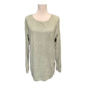 Barefoot Dreams CozyChic Ultra Lite Paradise Knit Top Size L